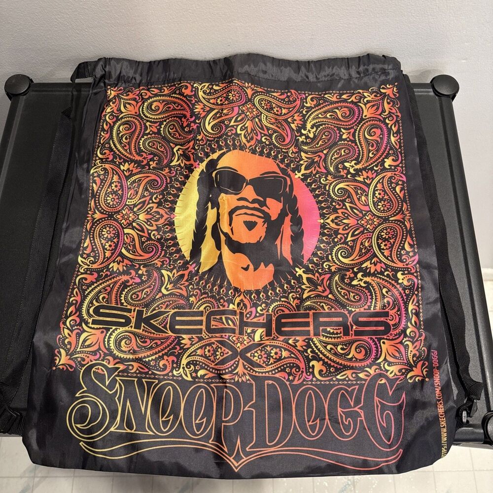 Snoop Dogg Skechers Reusable Tote Bag with Backpack Straps NEW Promo